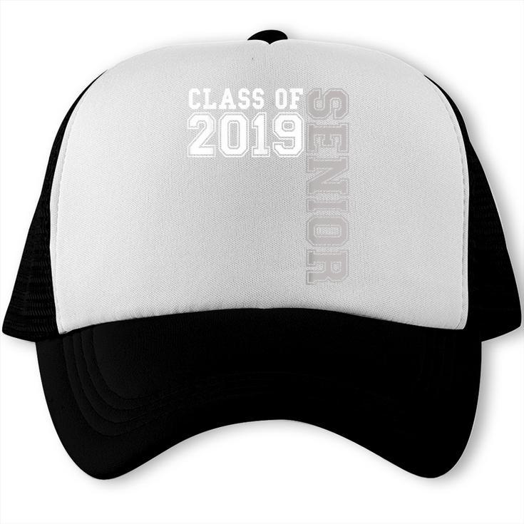 Senior Class Of 2019 19 High School Graduation Tee Trucker Cap