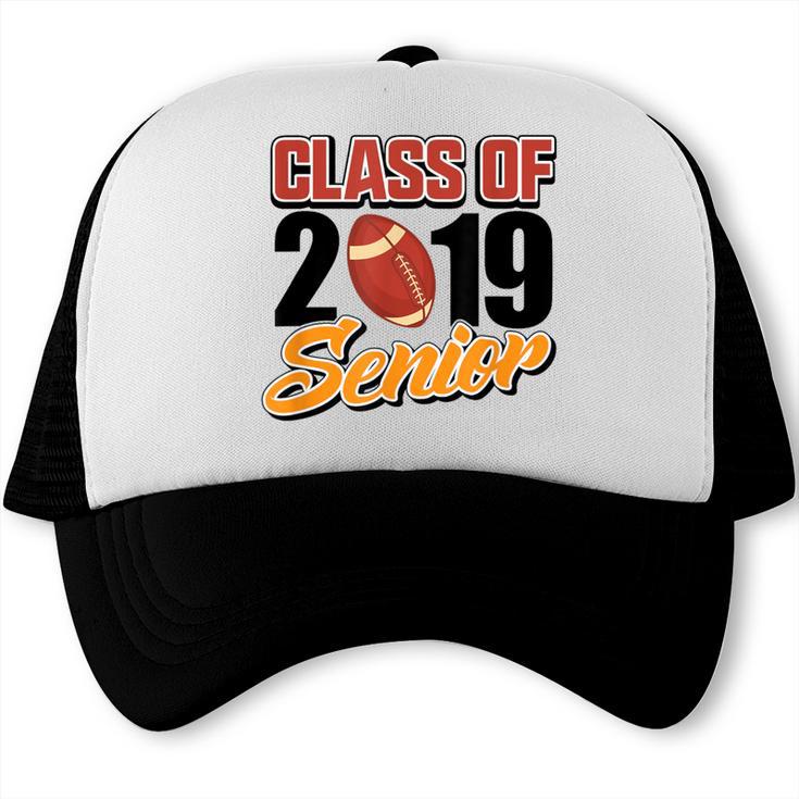 Senior Class Of 2019 Tshirt Graduation Students Football Trucker Cap