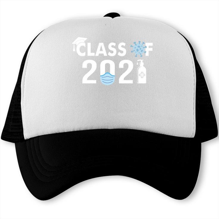Senior Class Of 2021 Grad Shirt 2021 Graduation Trucker Cap