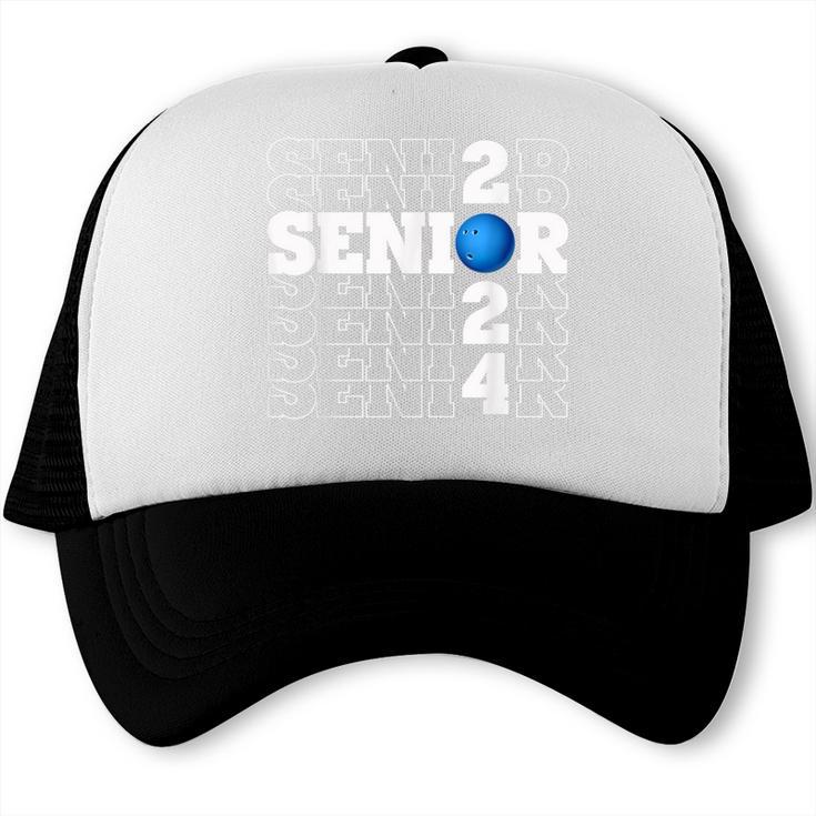 Senior Class Of 2024 Bowling First Day Of School Graduation Trucker Cap