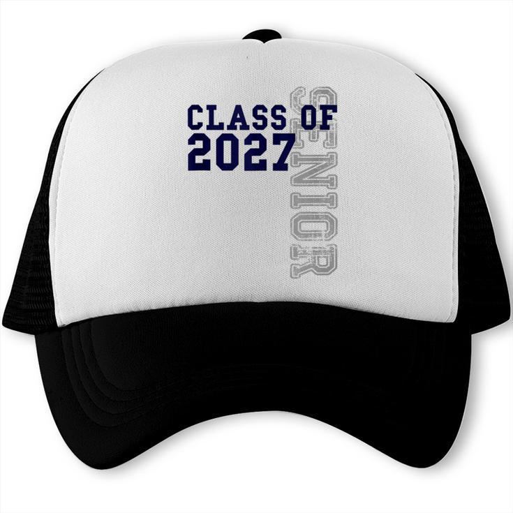 Senior Class Of 2027 Graduation Year High School & College Trucker Cap