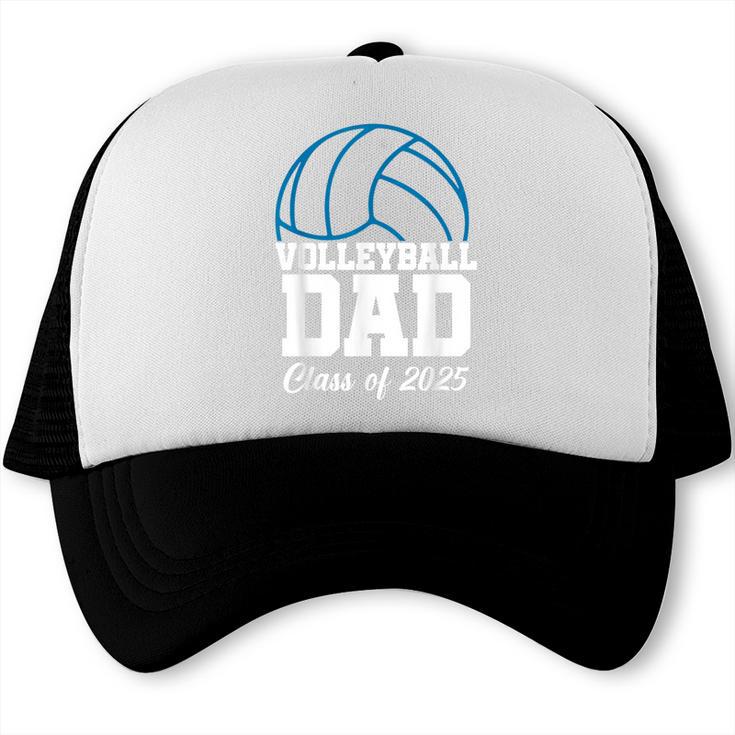 Senior Volleyball Dad Class Of 2025 Graduation Graduate Trucker Cap