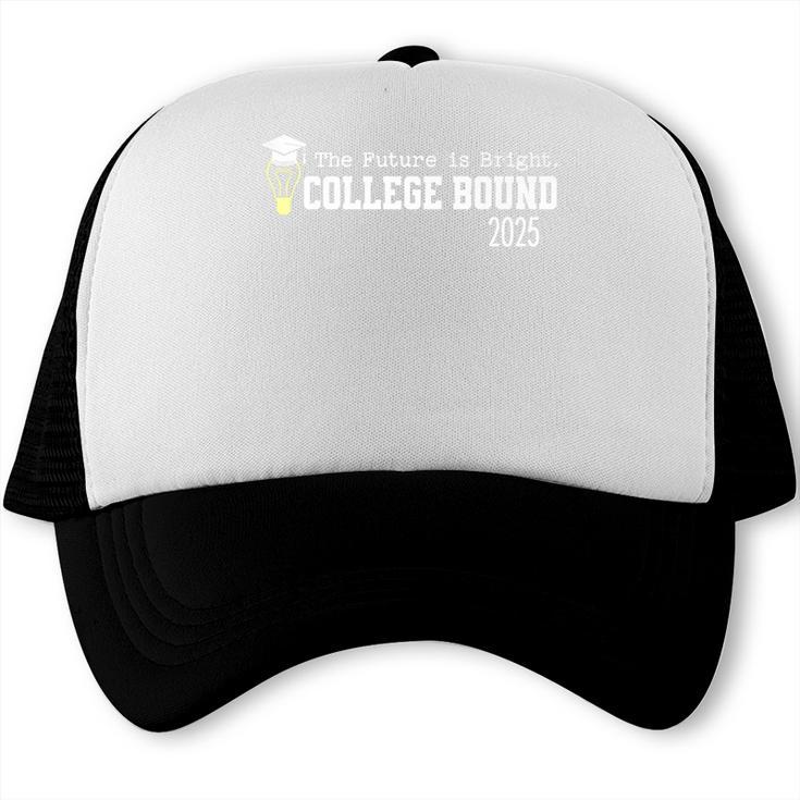 Seniors Graduation 2025 Bright High School Graduate Premium Trucker Cap