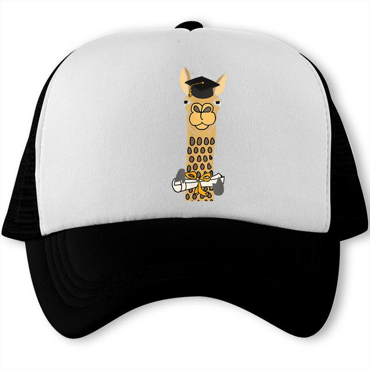 SmileteesGrad Llama Graduation T-Shirt Trucker Cap