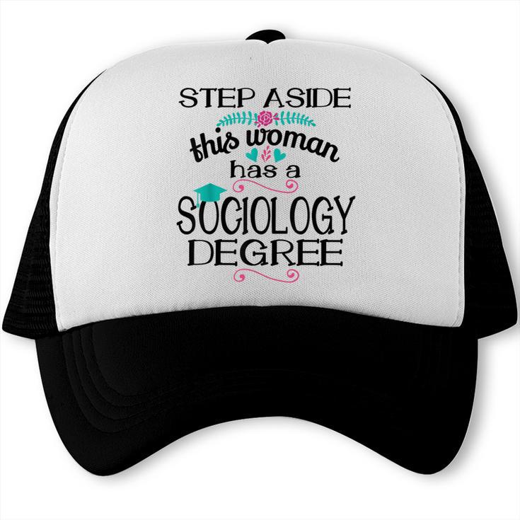 Sociology Degree Graduation Sociologist Bachelors 2025 Trucker Cap