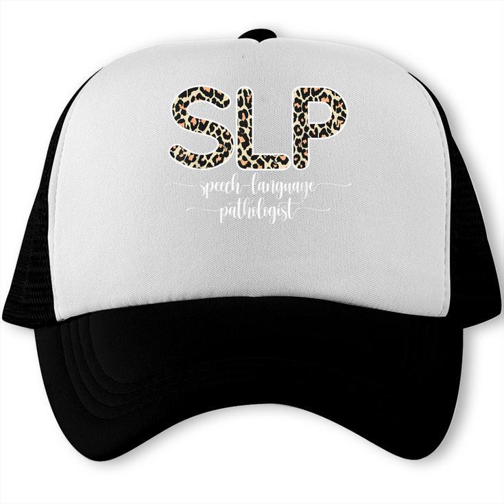 Speech Therapy Graduation For CCC-SLP Therapist Trucker Cap