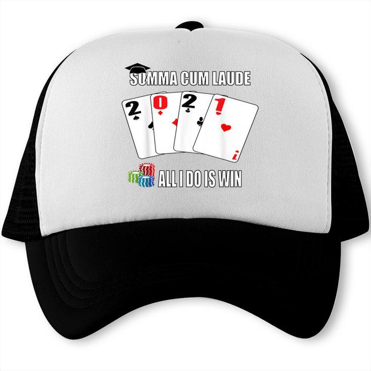 Summa Cum Laude Class Of 2021 Graduate Win Senior Graduation Trucker Cap