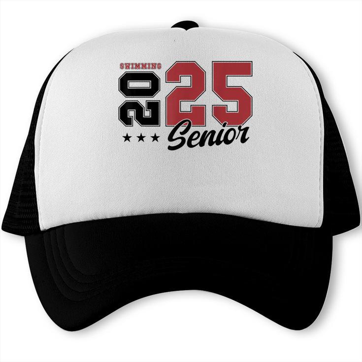 Swimming Senior Night Swimming Senior 2025 Graduation 59 Trucker Cap