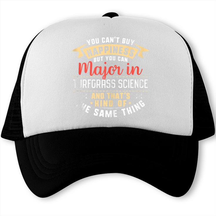 Turfgrass Science Major Student Shirt Graduation Trucker Cap