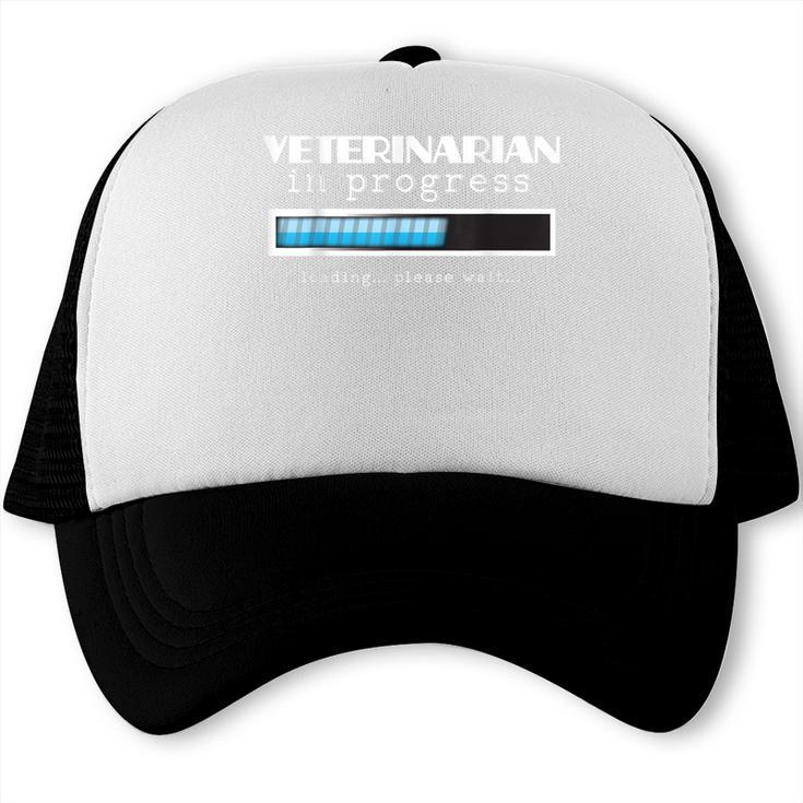 Veterinarian Progress Vet Graduation DVM Trucker Cap