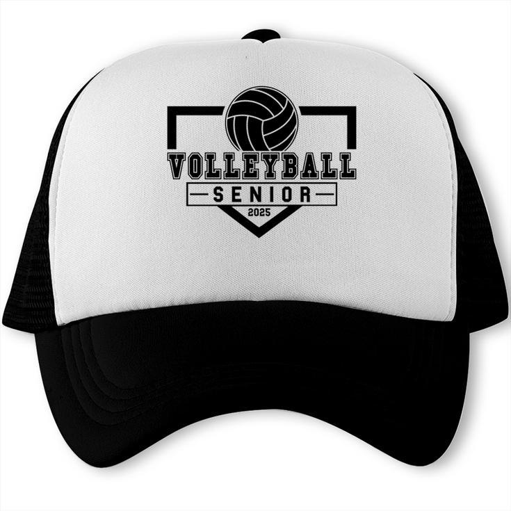 Volleyball Senior Night Volleyball Senior 2025 Graduation 30 Trucker Cap