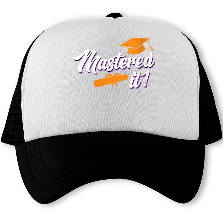 Women's Master Graduation 2026 Mastered It Master's Degree Trucker Cap