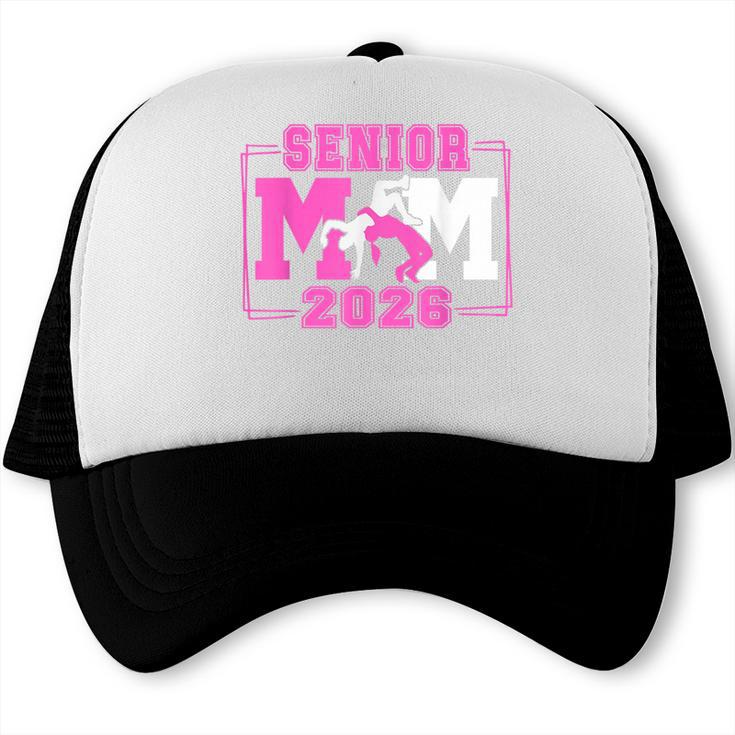 Wrestling Senior Mom Wrestling Senior 2026 Graduation Trucker Cap