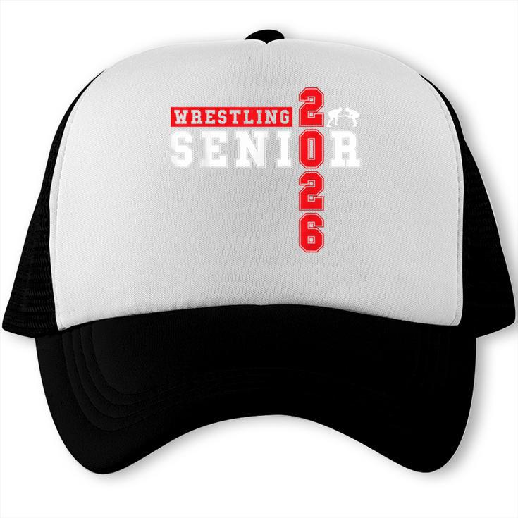 Wrestling Senior Night Wrestling Senior 2026 Graduation 13 Trucker Cap