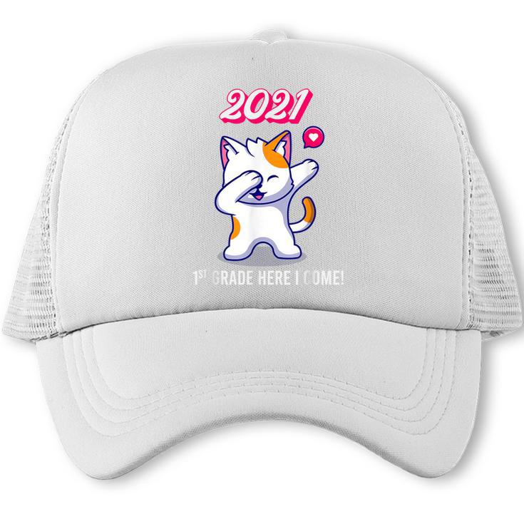 2021 Kindergarden Graduation Celebration Dapping Cat For Men Women Kids Trucker Cap