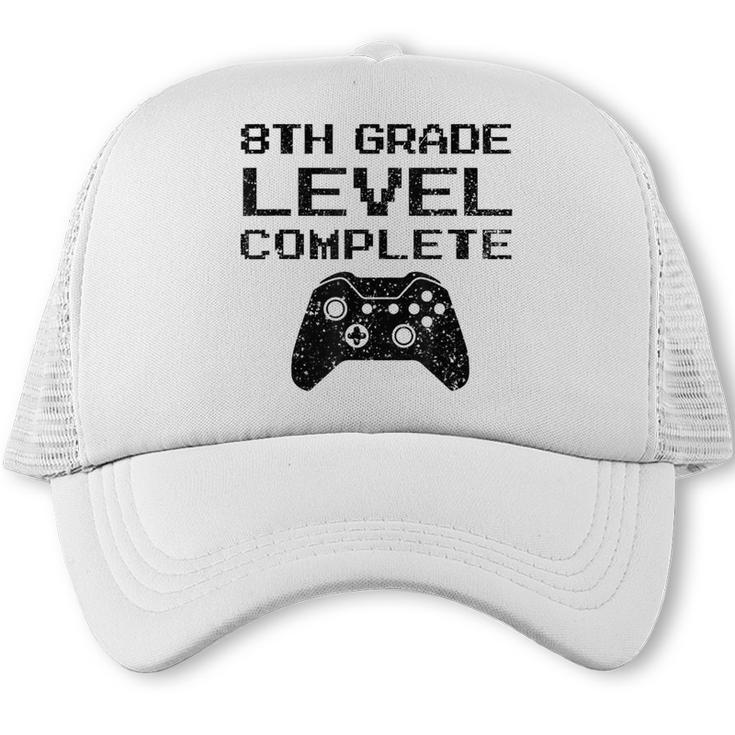 8th Grade Level Complete T Shirt Graduation Trucker Cap