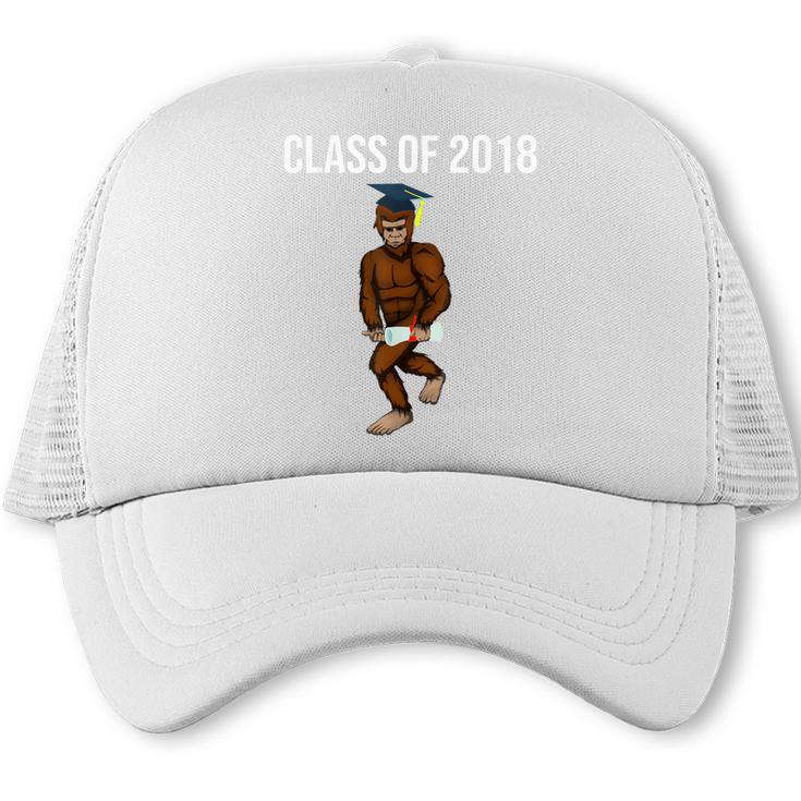 Bigfoot Graduation Shirt Class Of 2018 College Boys Trucker Cap