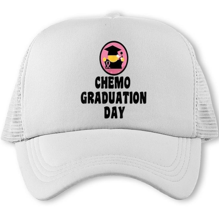 Chemo Graduation Day Victory Support Shirt Trucker Cap