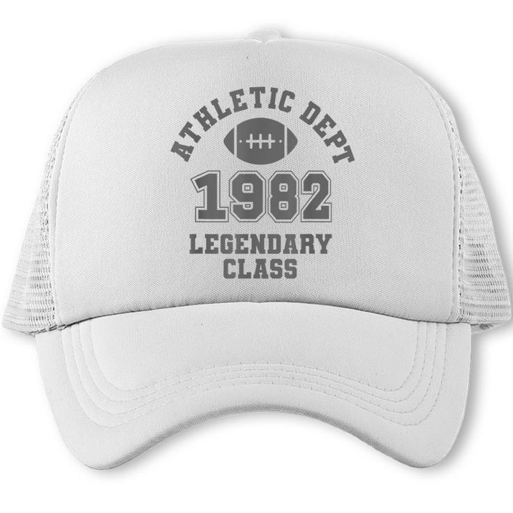 Class Of 1982 Graduation Yr High School Pride Vintage Retro Trucker Cap