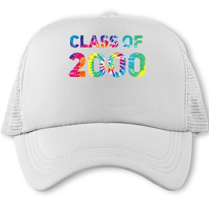 Class Of 2000 School Reunion College Highschool Graduation Premium Tri-Blend Trucker Cap