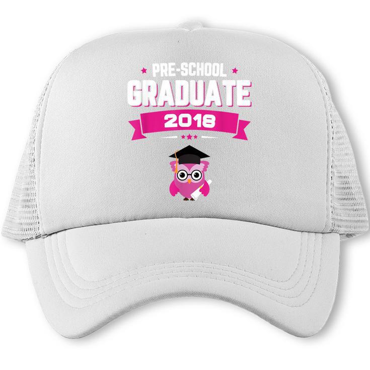 Class Of 2018 Preschool Graduation Girls Pre K Trucker Cap