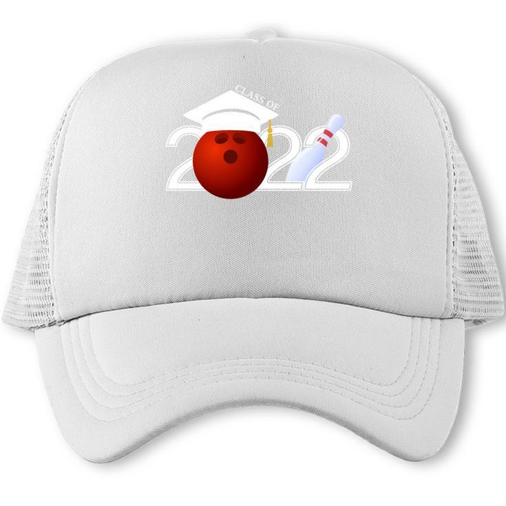 Class Of 2022 Graduation For Him Her Bowling Sports Trucker Cap