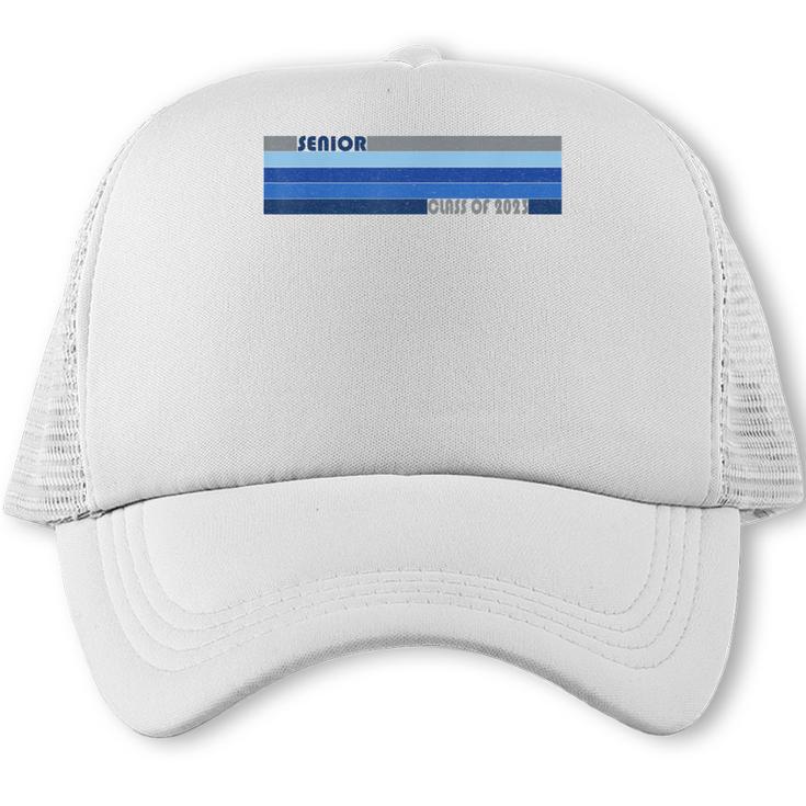 Class Of 2023 Senior Retro 2023 Grad Graduate Graduation Trucker Cap