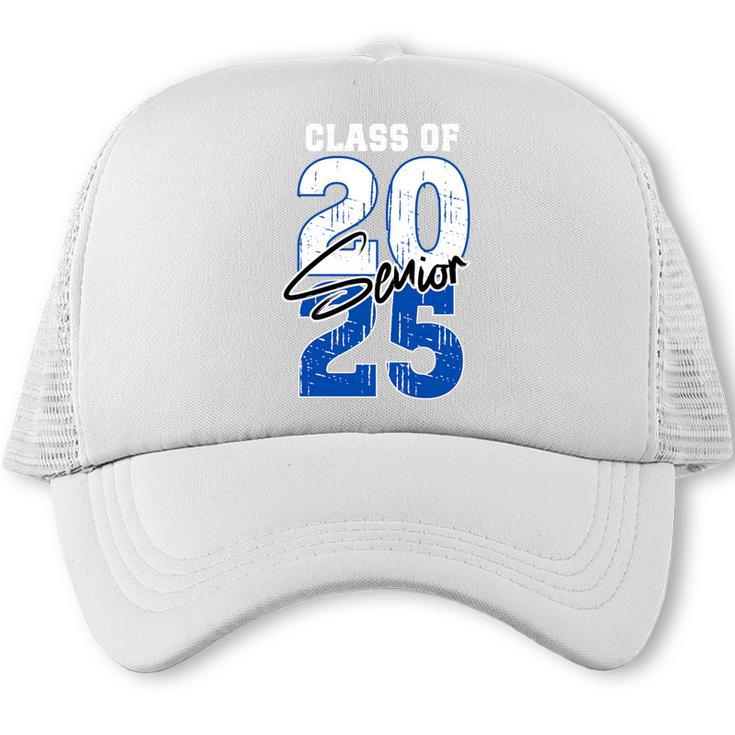 Class Of 2025 Senior Graduation 2025 Blue Trucker Cap
