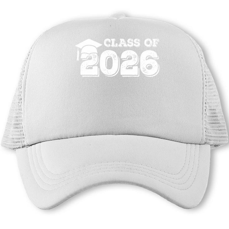 Class Of 2026 Shirt Senior Graduation 2026 Premium Tri-Blend Trucker Cap