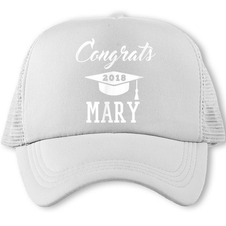 Congrats 2018 Mary College High School Graduation Trucker Cap