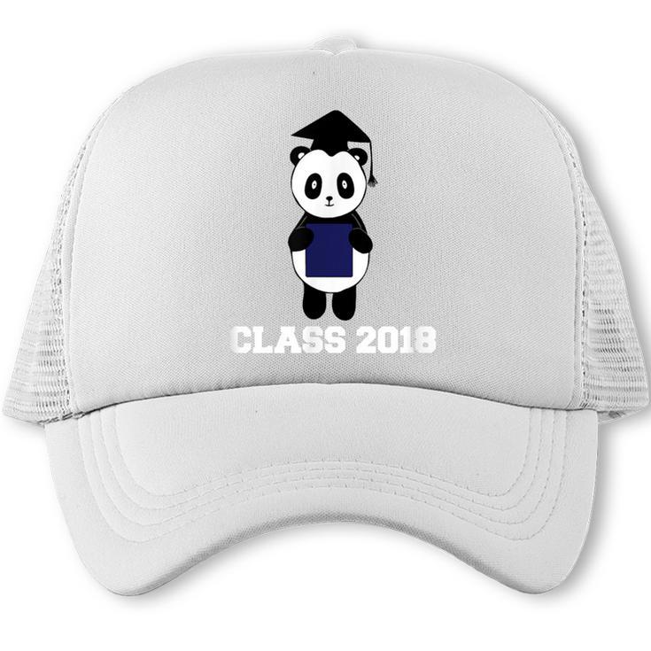 Cute Graduation Panda Class 2018 Trucker Cap