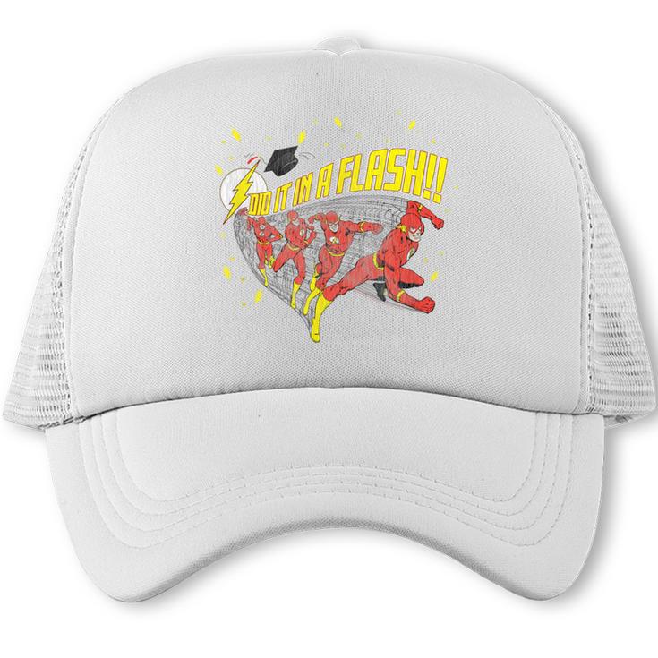 DC Comics The Flash Graduation Did It In A Flash Trucker Cap
