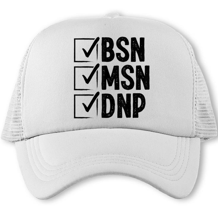 DNP Doctor MSN BSN DNP Nurse DNP Degree Graduation Trucker Cap