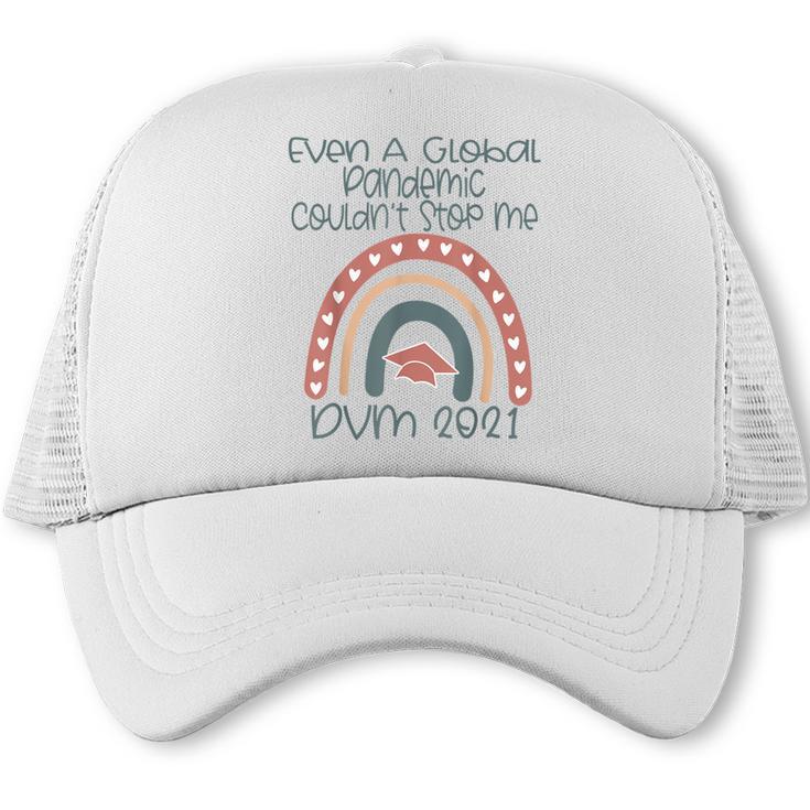 DVM Doctor Veterinary Medicine Veterinarian Graduation 2021 Trucker Cap