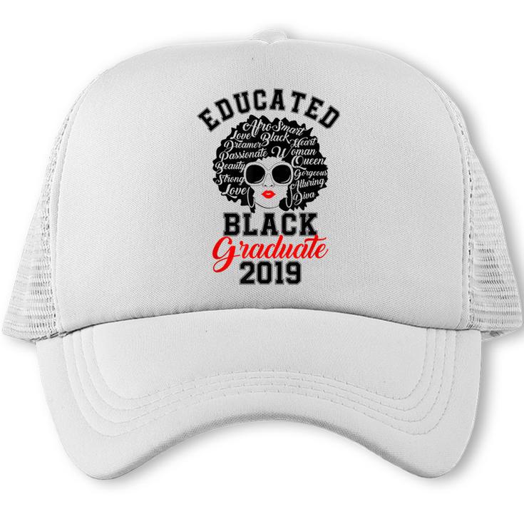 Educated Graduate 2019 Graduation Cute T Shirt Trucker Cap