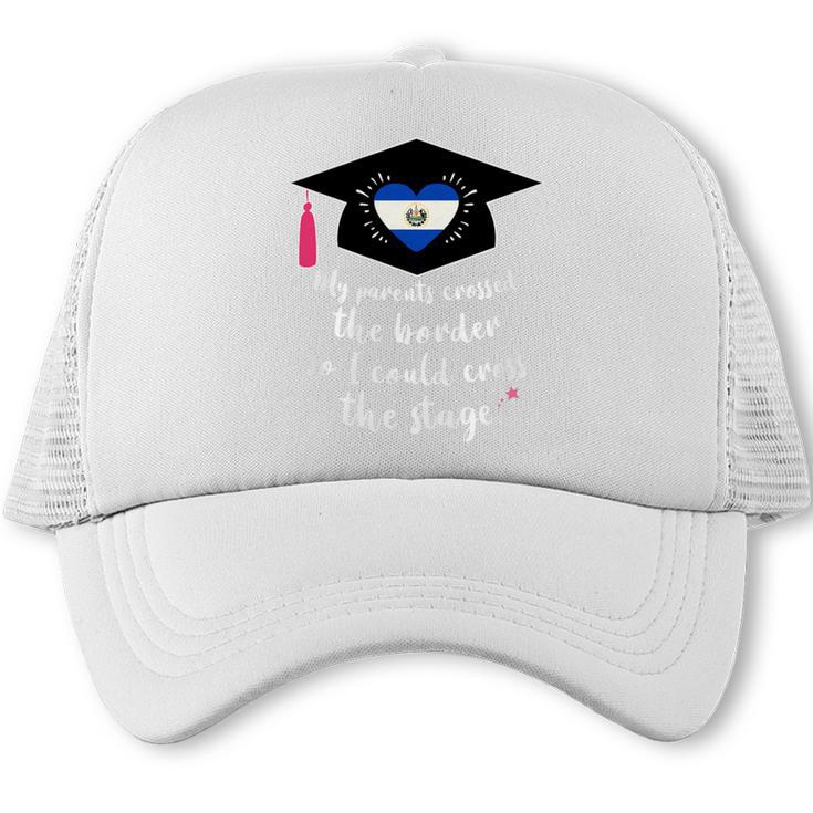 El Salvador Pride Graduation 2019 Tshirt Premium Tri-Blend Trucker Cap