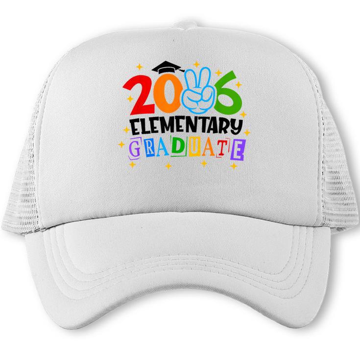 Elementary Graduate 2026 Graduation Class Of 2026 Kids Trucker Cap