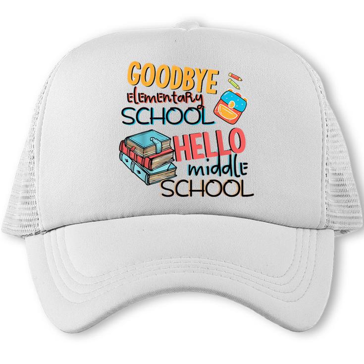 Elementary School End Of Year Graduation Middle Trucker Cap
