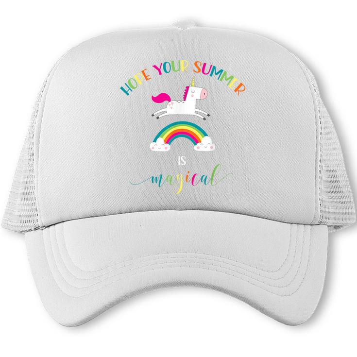 End Of Year Teacher Last Day Of School Graduation Trucker Cap