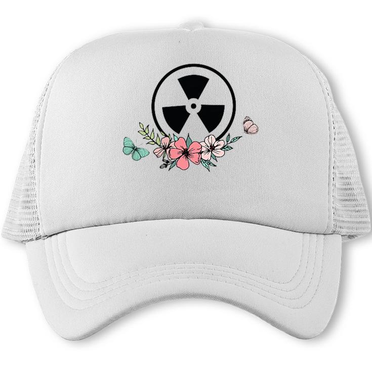 Floral Rad Tech Radiology Graduation X-Ray Tech Trucker Cap