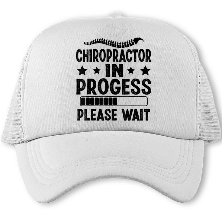 Future Chiropractor Graduation Chiropractic Student Graduate Trucker Cap