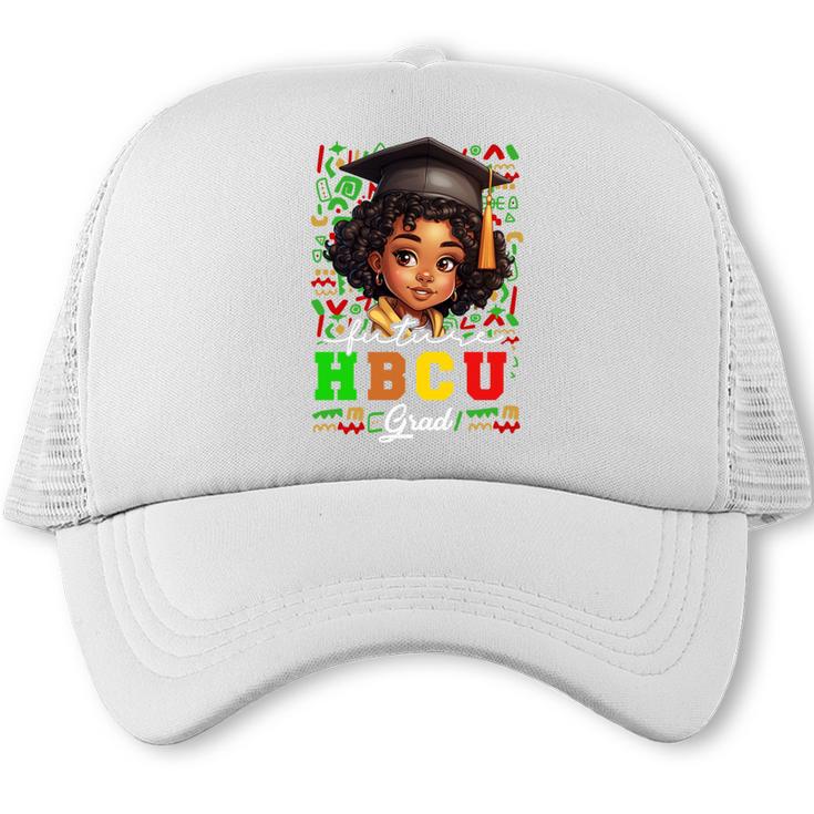 Future HBCU Grad Girl Kids Graduation HBCU College Trucker Cap