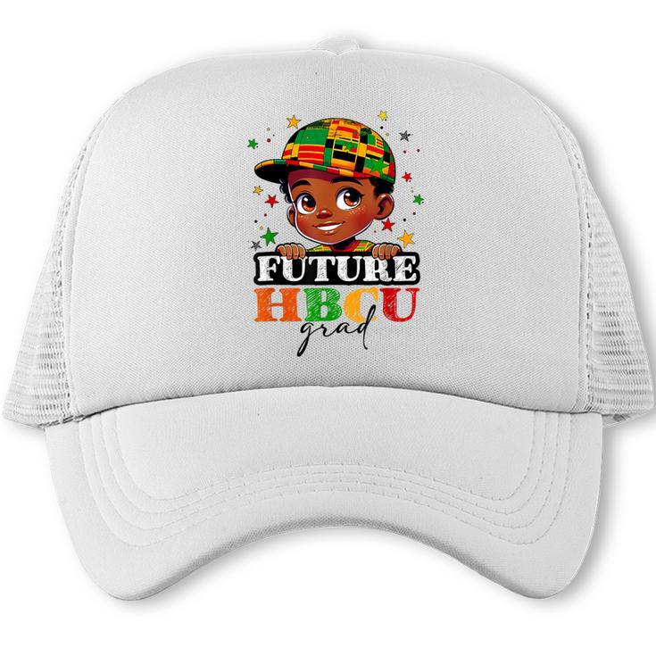 Future HBCU Grad History Boys Kids Graduation HBCU Trucker Cap