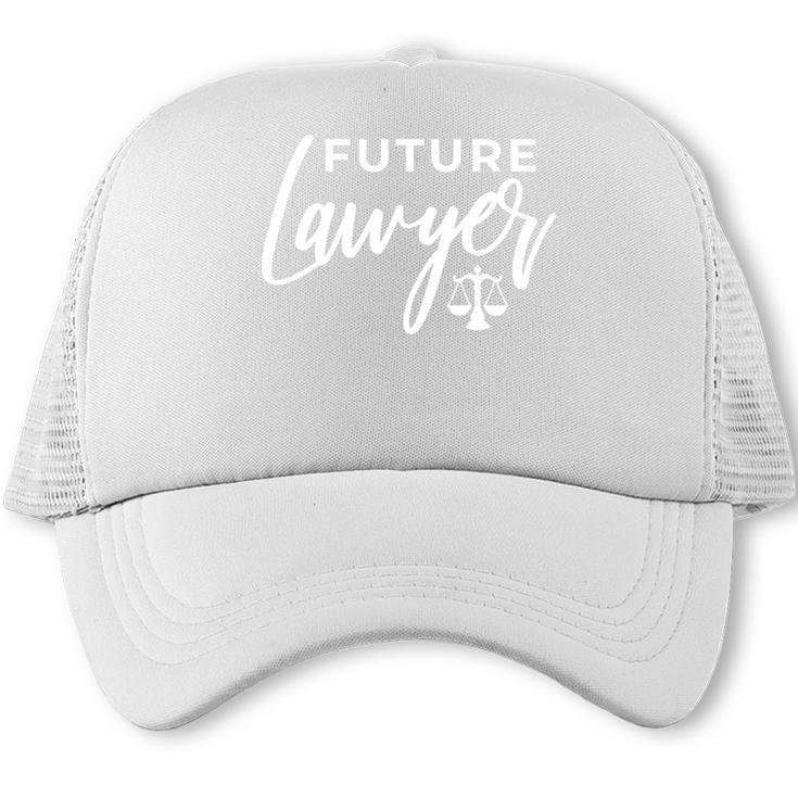 Future Lawyer Law School Graduation Law Student Trucker Cap