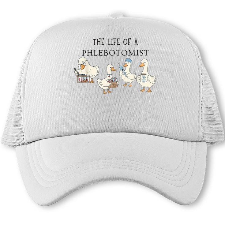 Goose Phlebotomy Technician Graduation Lab Week 2026 Trucker Cap