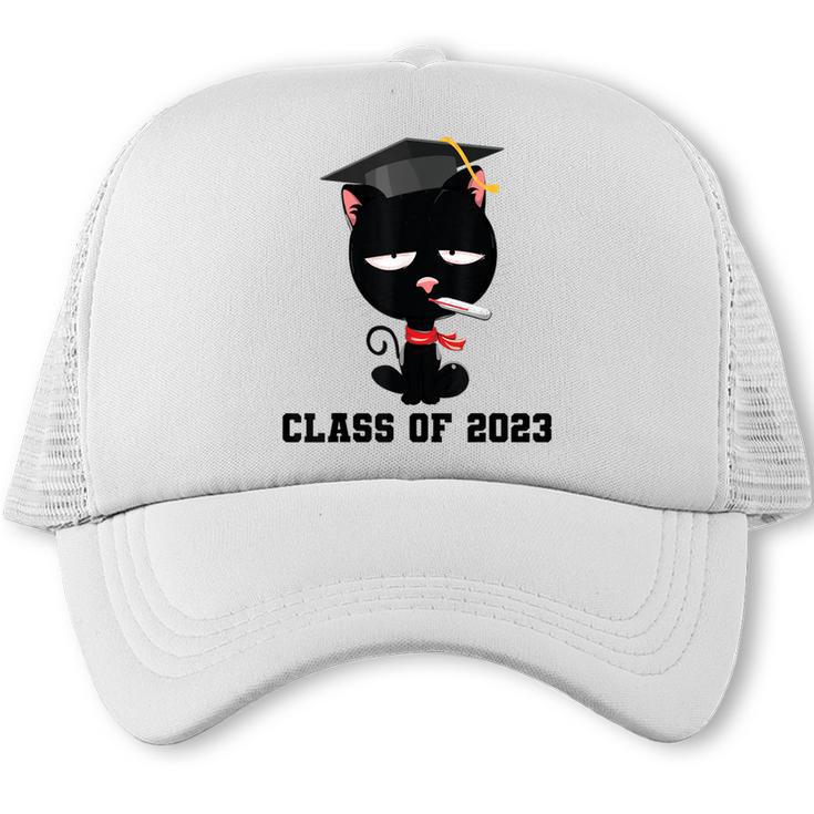 I Graduated Class Of2023  Cat Graduation Trucker Cap