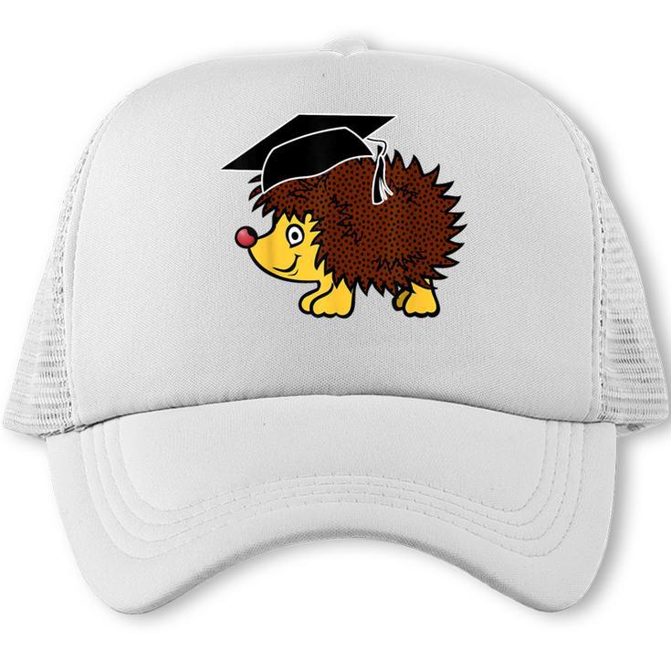Graduation Hedgehog 2017 Graduate Graduation T-Shirt Trucker Cap