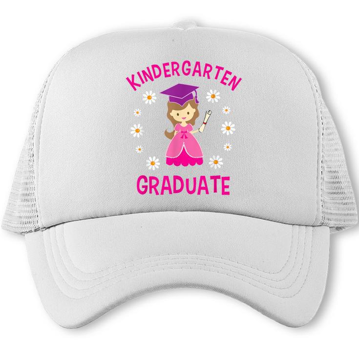 Graduation Kindergarten Last Day Of School Shirt Girls Trucker Cap