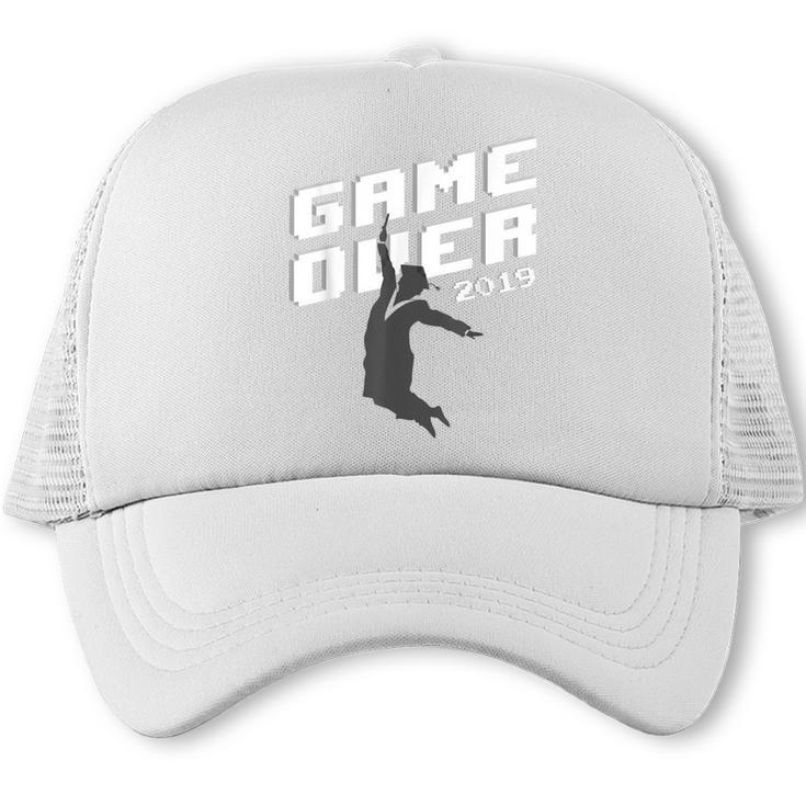 Graduation Shirt Senior Gamer T-Shirt 2019 Grad Gift Trucker Cap