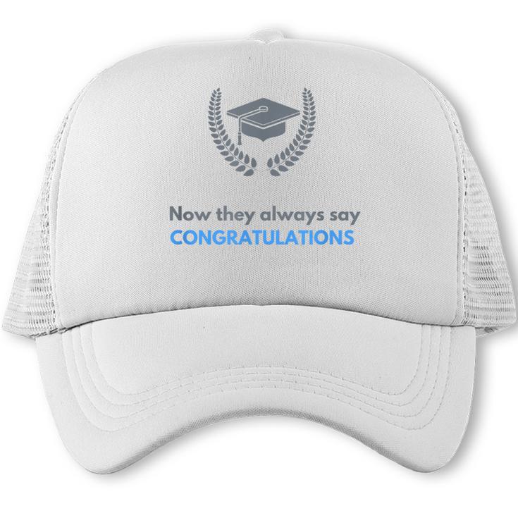 Graduation Tshirt For Men Women And Kids Trucker Cap